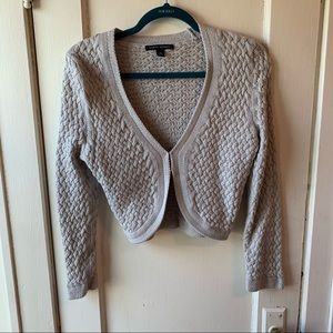 Banana republic caridgan knit grey m
